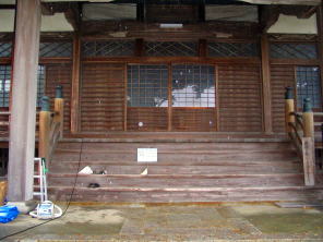 幸田町長満寺の本堂です