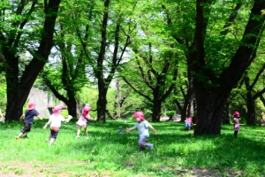 岡崎市の奈良井保育園です